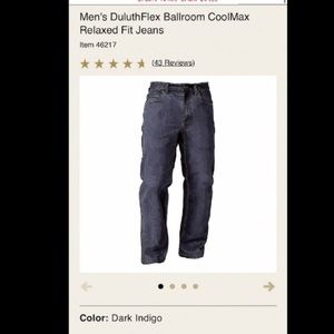 Duluth trading co CoolMax ballroom jeans.